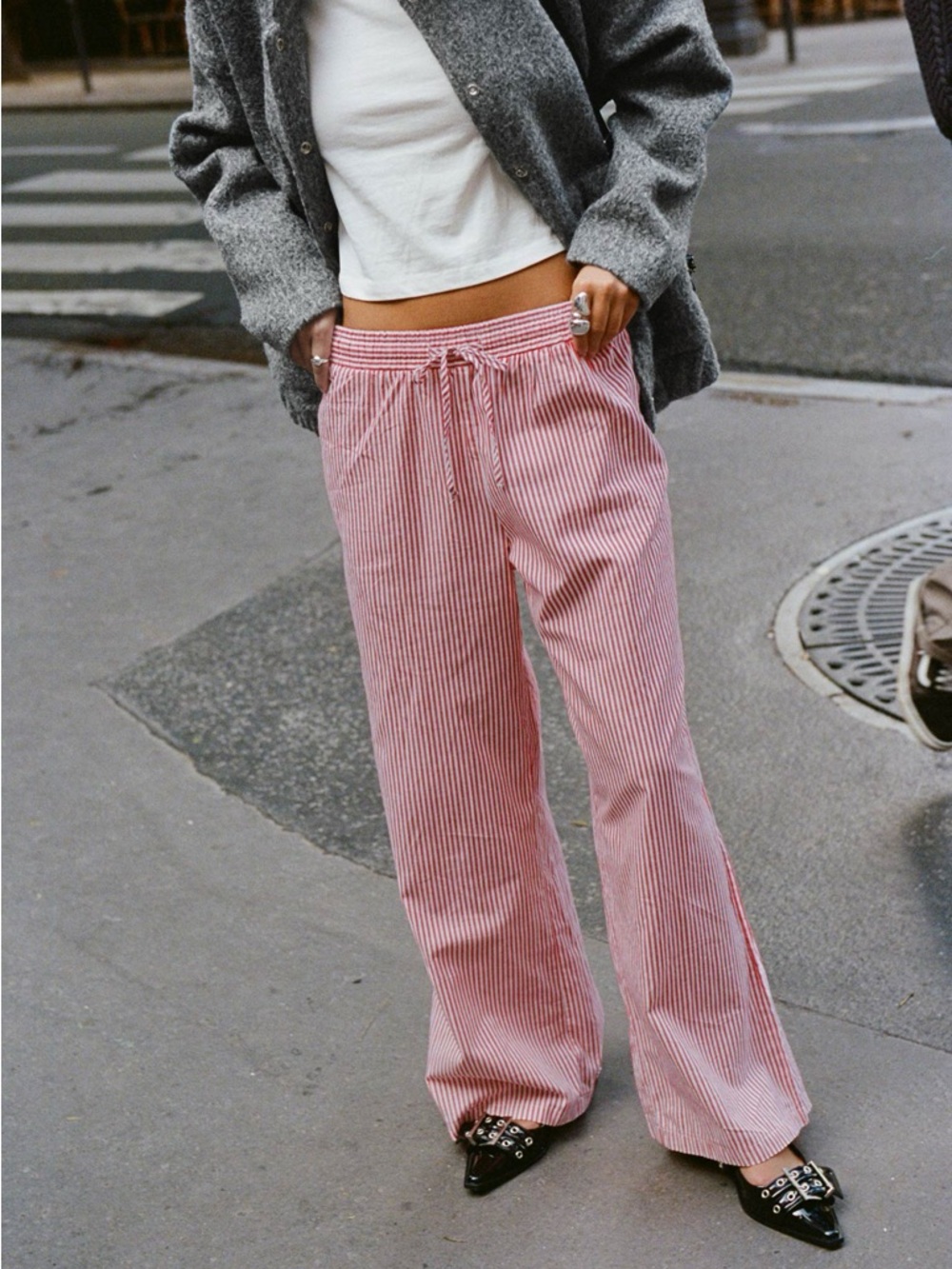 Princess Polly Holiday Tie Front Pants